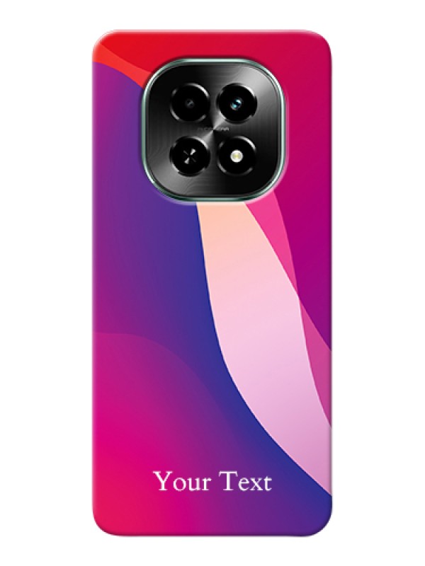 Custom Realme C63 5G Custom Hard Phone Case - Digital Abstract Overlap Design