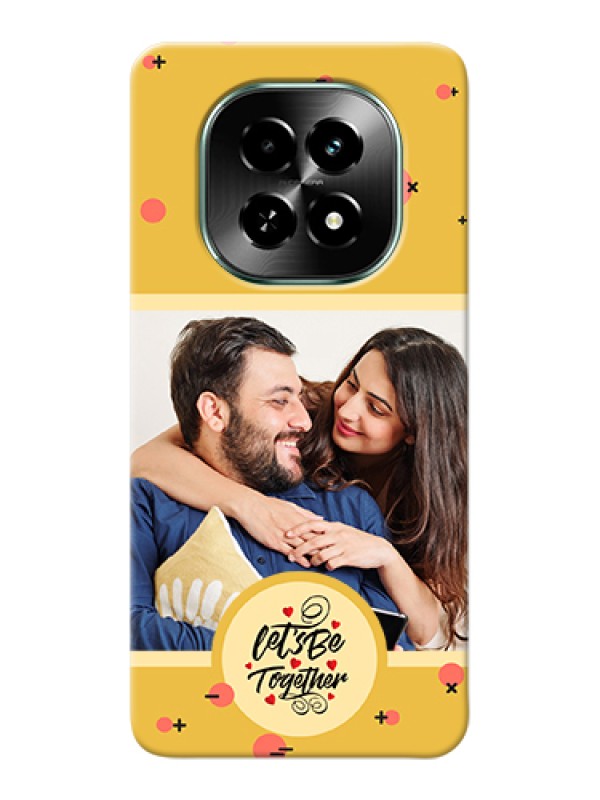 Custom Realme C63 5G Custom Hard Phone Case - Lets Be Together Design