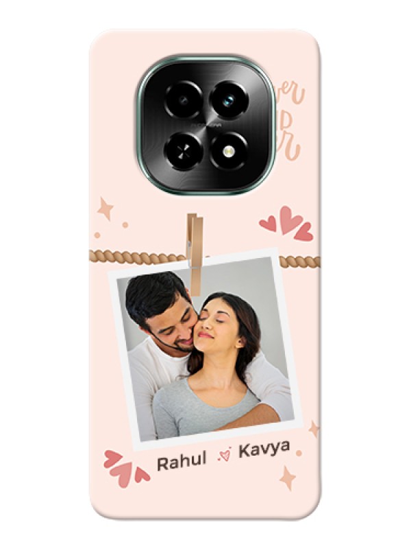 Custom Realme C63 5G Custom Hard Phone Case - Forever And Ever Love Design