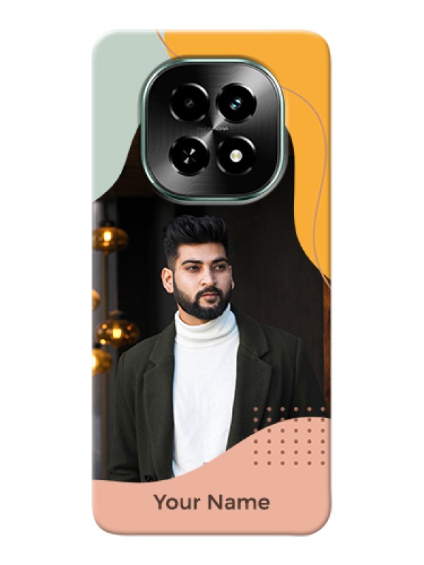 Custom Realme C63 5G Custom Hard Phone Case - Tri - Coloured Overlay Design