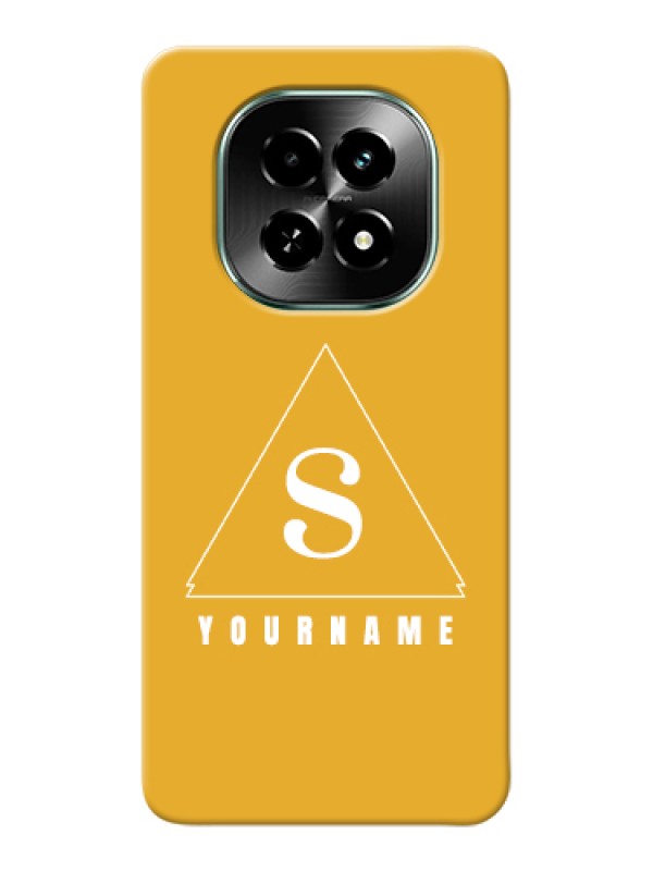 Custom Realme C63 5G Custom Hard Phone Case - Simple Triangle Design