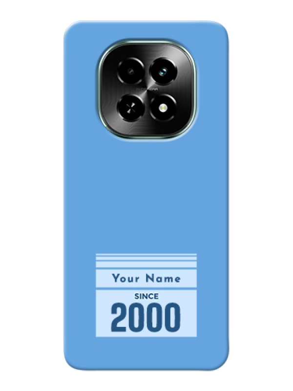 Custom Realme C63 5G Custom Hard Phone Case - Custom Year Of Birth Design