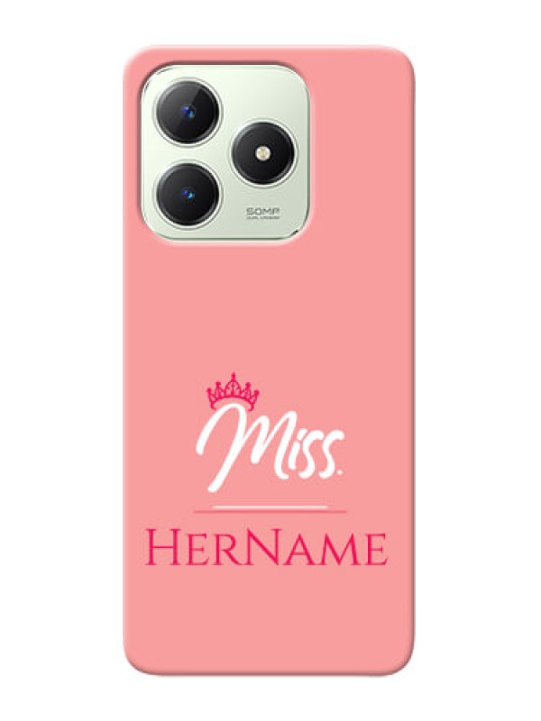 Custom Realme C63 Custom Phone Case Mrs with Name