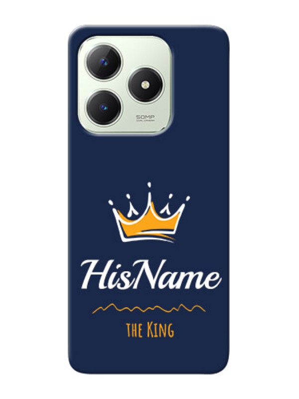 Custom Realme C63 King Phone Case with Name