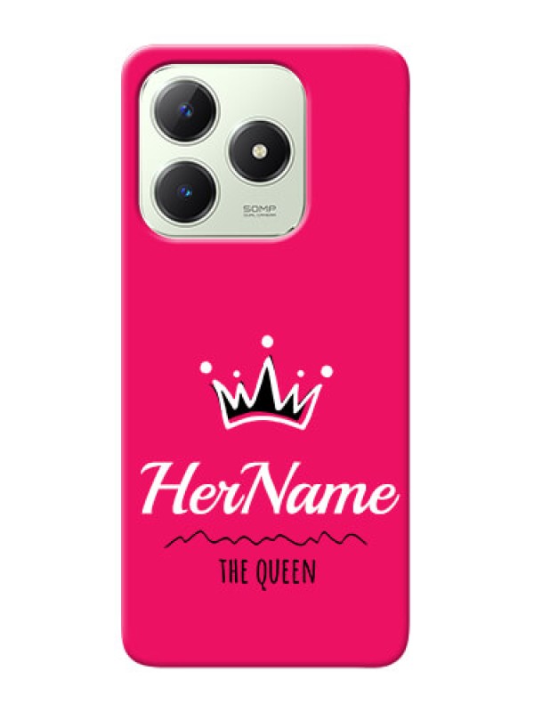 Custom Realme C63 Queen Phone Case with Name