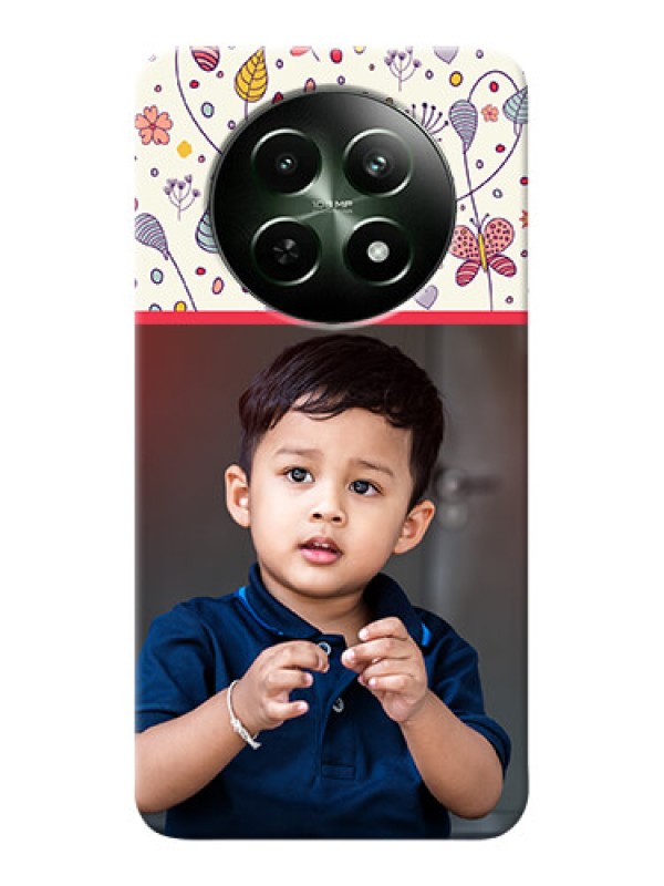 Custom Realme C65 5G phone back covers: Premium Floral Design