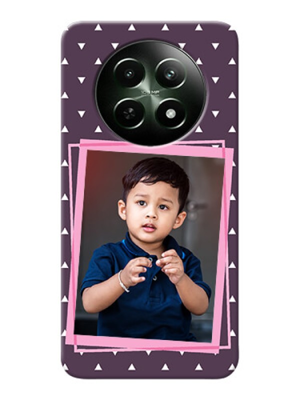 Custom Realme C65 5G Phone Cases: Triangle Pattern Dotted Design