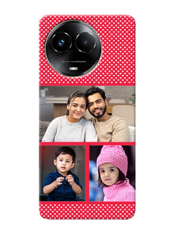 Custom Realme C67 5G mobile back covers online: Bulk Pic Upload Design