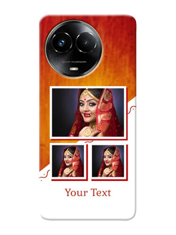 Custom Realme C67 5G Personalised Phone Cases: Wedding Memories Design
