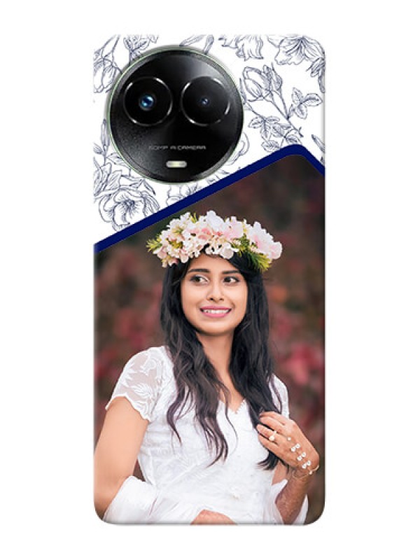 Custom Realme C67 5G Phone Cases: Premium Floral Design
