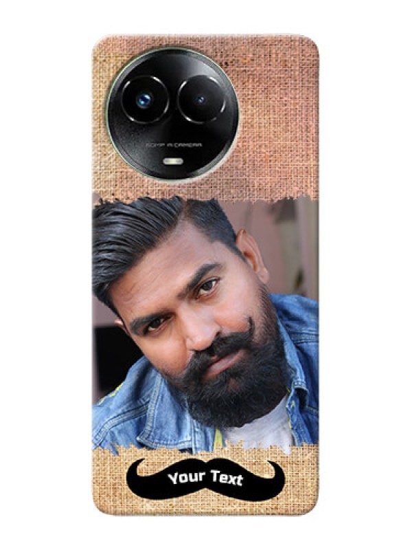 Custom Realme C67 5G Mobile Back Covers Online with Texture Design