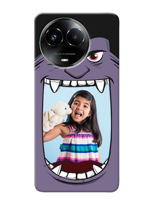 Custom Realme C67 5G Personalised Phone Covers: Angry Monster Design