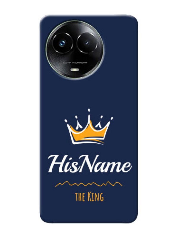 Custom Realme C67 5G King Phone Case with Name