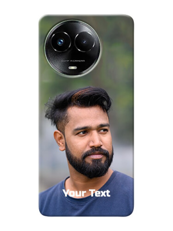 Custom Realme C67 5G Mobile Cover: Photo with Text