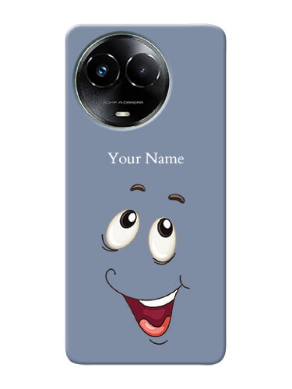 Custom Realme C67 5G Photo Printing on Case with Laughing Cartoon Face Design