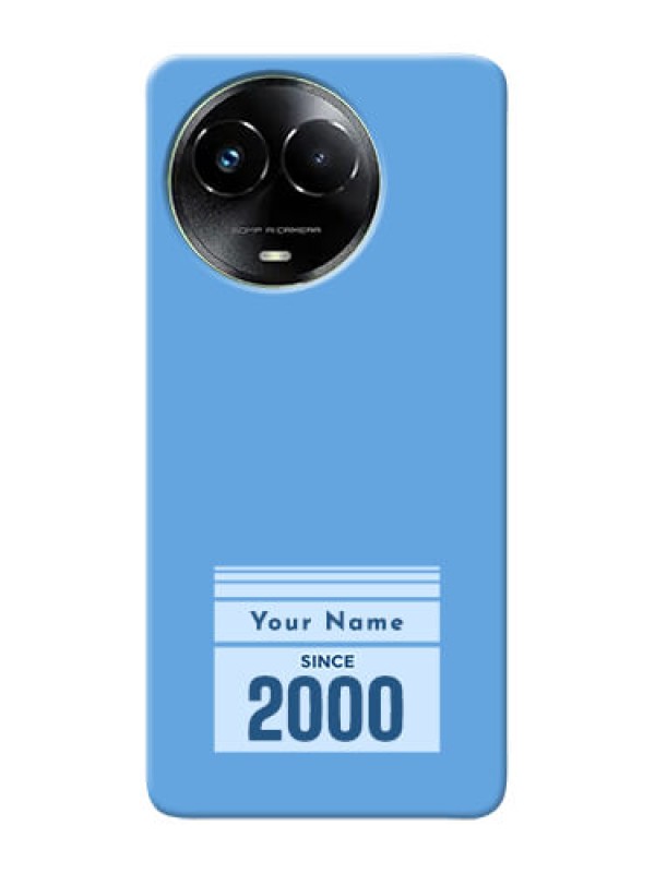 Custom Realme C67 5G Custom Mobile Case with Custom Year of birth Design