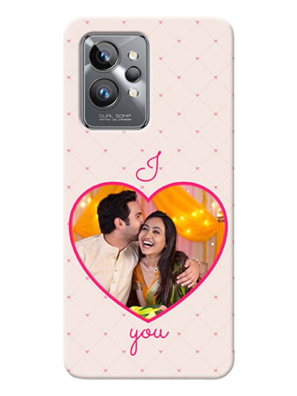 Custom Realme GT 2 Pro 5G Personalized Mobile Covers: Heart Shape Design