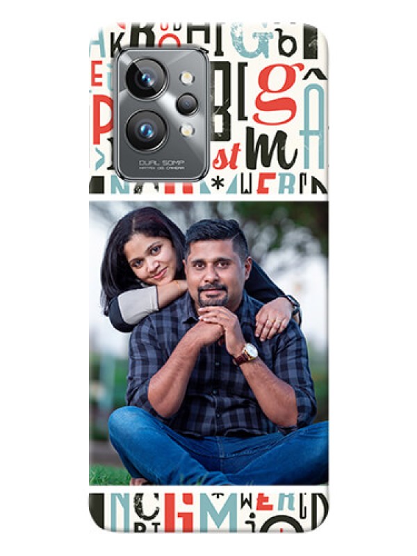 Custom Realme GT 2 Pro 5G custom mobile phone covers: Alphabet Design