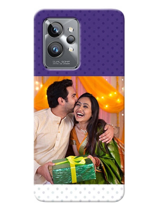 Custom Realme GT 2 Pro 5G mobile phone cases: Violet Pattern Design