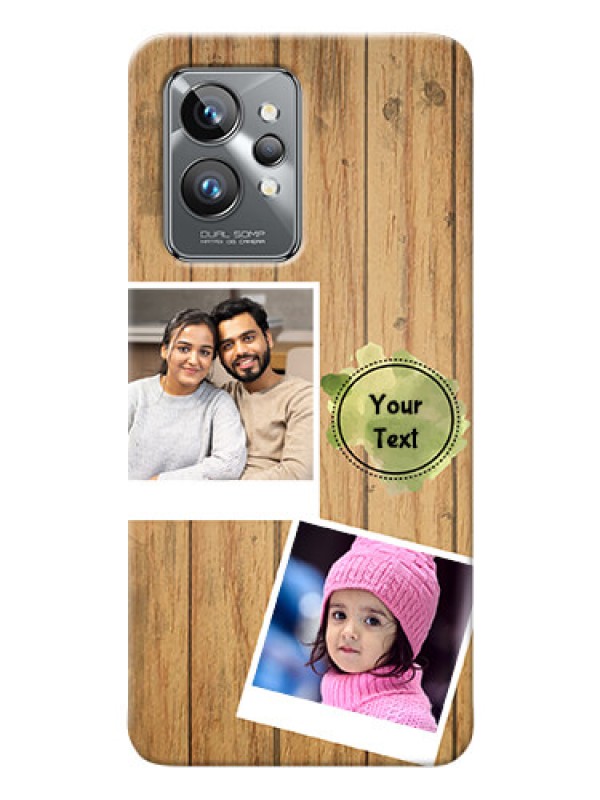 Custom Realme GT 2 Pro 5G Custom Mobile Phone Covers: Wooden Texture Design