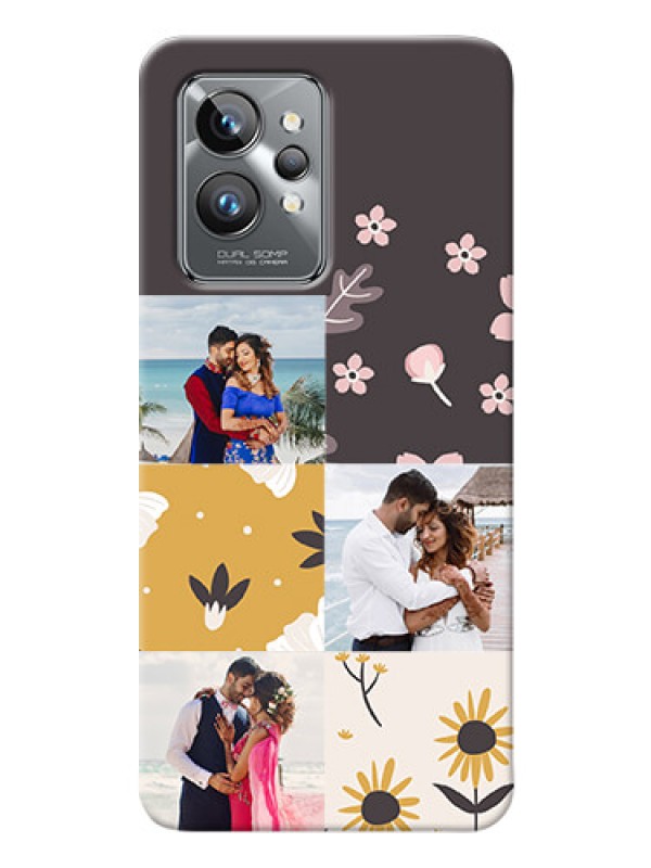 Custom Realme GT 2 Pro 5G phone cases online: 3 Images with Floral Design