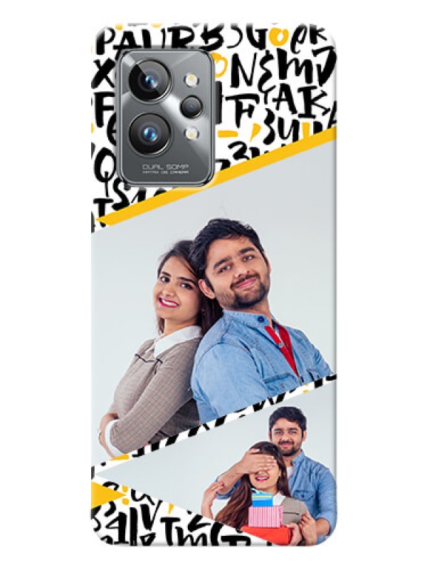 Custom Realme GT 2 Pro 5G Phone Back Covers: Letters Pattern Design