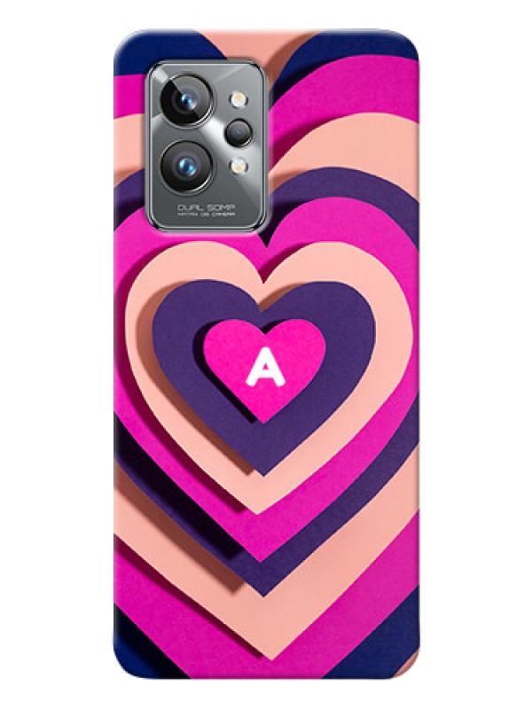 Custom Realme Gt 2 Pro 5G Custom Mobile Case with Cute Heart Pattern Design
