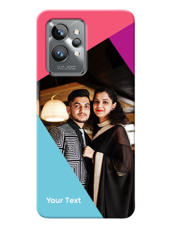 Custom Realme Gt 2 Pro 5G Custom Phone Cases: Stacked Triple colour Design