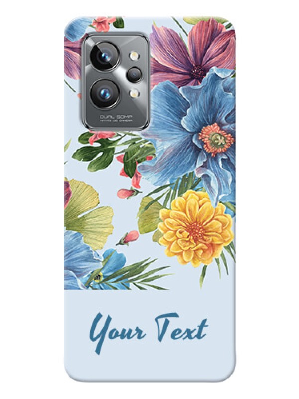 Custom Realme Gt 2 Pro 5G Custom Phone Cases: Stunning Watercolored Flowers Painting Design