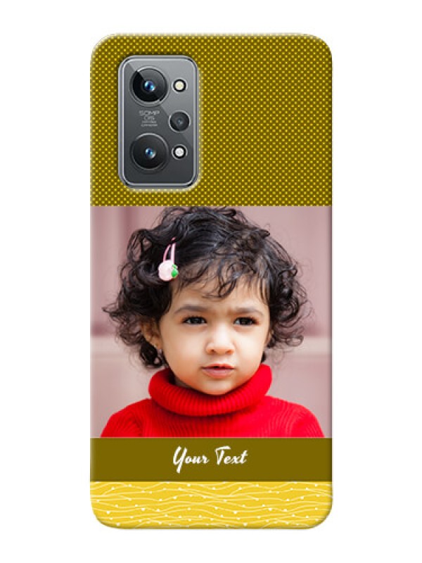 Custom Realme GT 2 custom mobile back covers: Simple Green Color Design