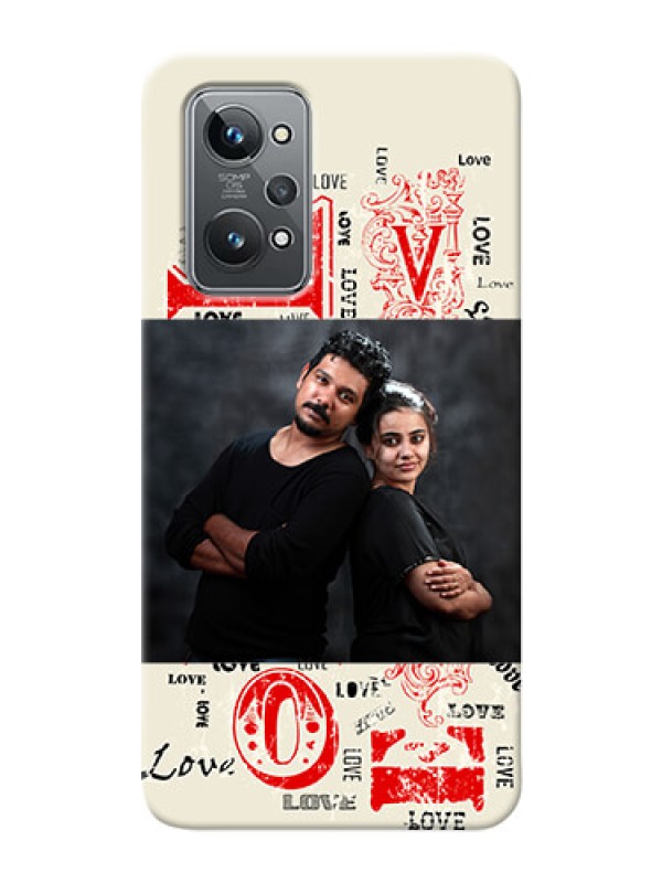 Custom Realme GT 2 mobile cases online: Trendy Love Design Case
