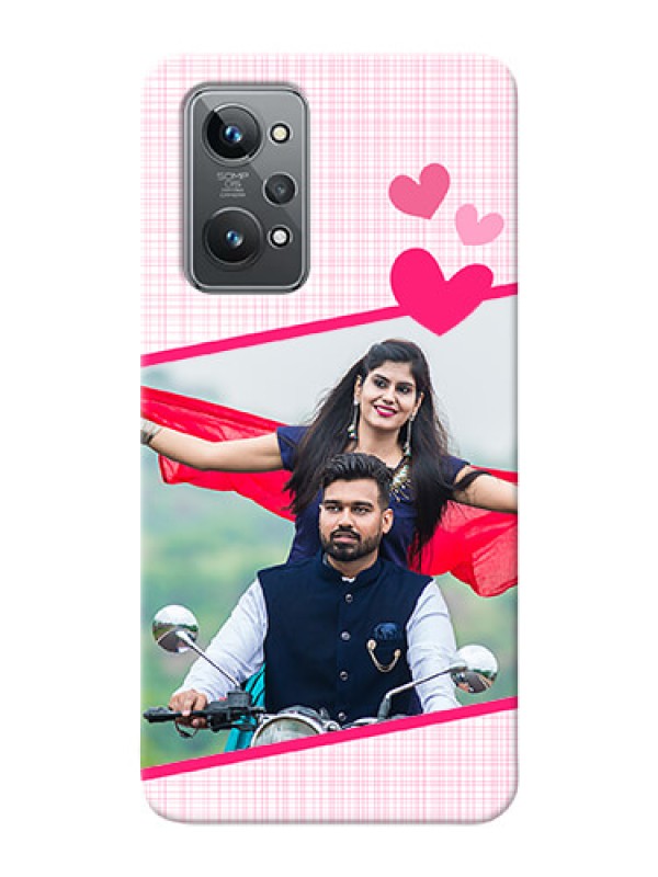 Custom Realme GT 2 Personalised Phone Cases: Love Shape Heart Design