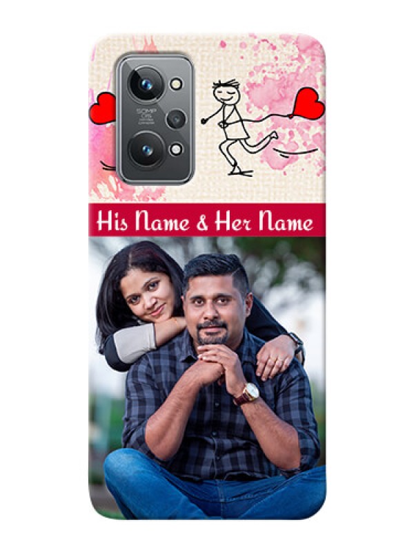 Custom Realme GT 2 phone back covers: You and Me Case Design