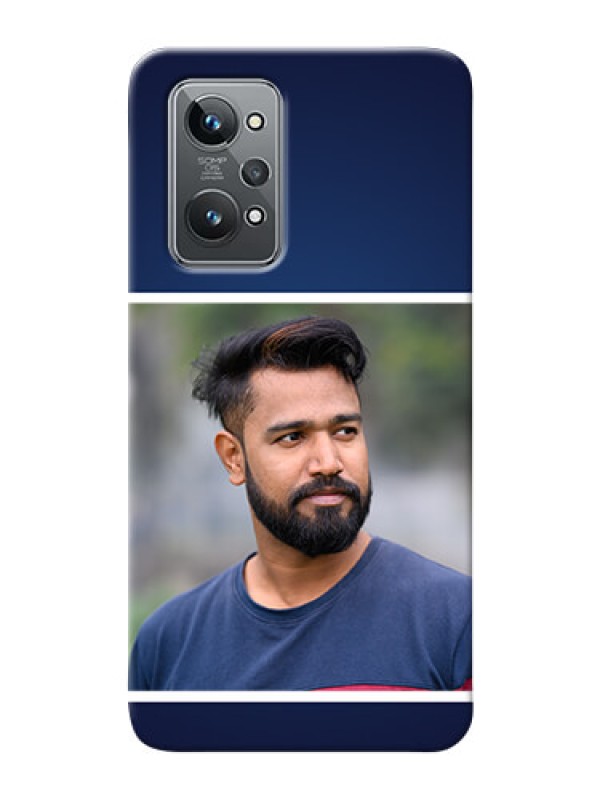 Custom Realme GT 2 Mobile Cases: Simple Royal Blue Design