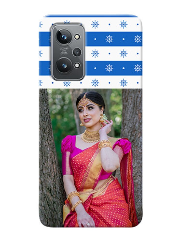 Custom Realme GT 2 custom mobile covers: Snow Pattern Design