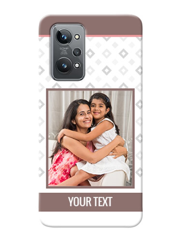 Custom Realme GT 2 custom back covers: Simple Diamond Design