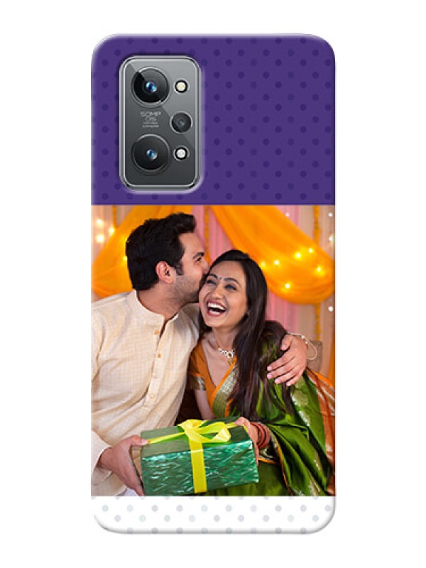 Custom Realme GT 2 mobile phone cases: Violet Pattern Design