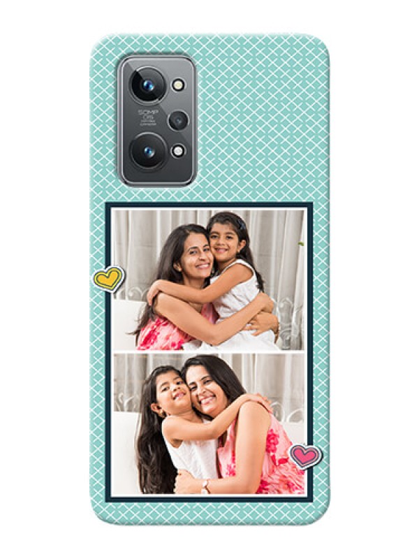 Custom Realme GT 2 Custom Phone Cases: 2 Image Holder with Pattern Design