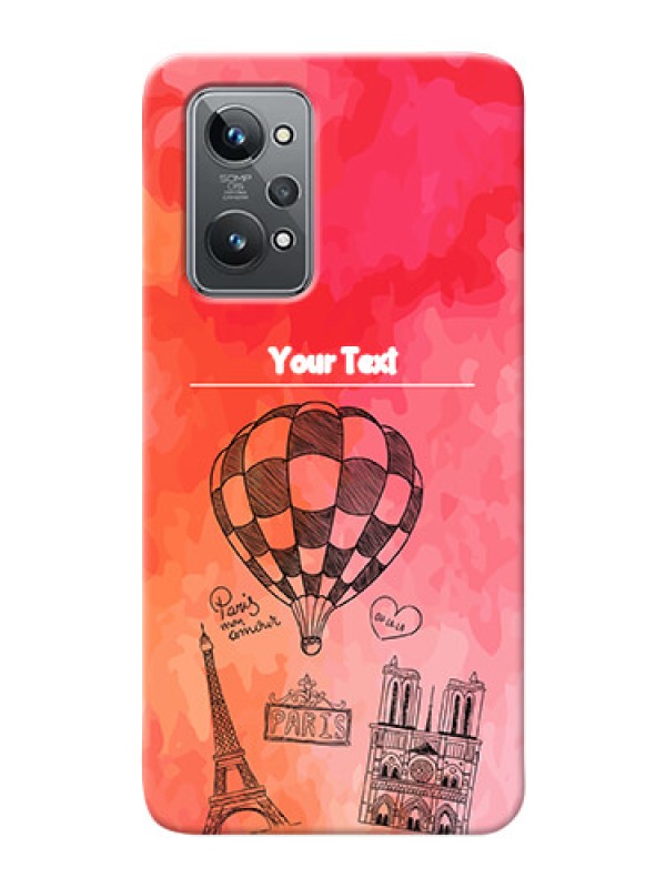 Custom Realme GT 2 Personalized Mobile Covers: Paris Theme Design