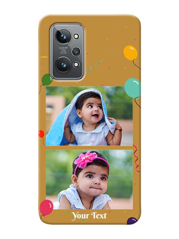 Custom Realme GT 2 Phone Covers: Image Holder with Birthday Celebrations Design