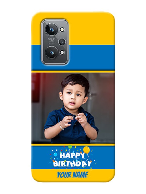 Custom Realme GT 2 Mobile Back Covers Online: Birthday Wishes Design
