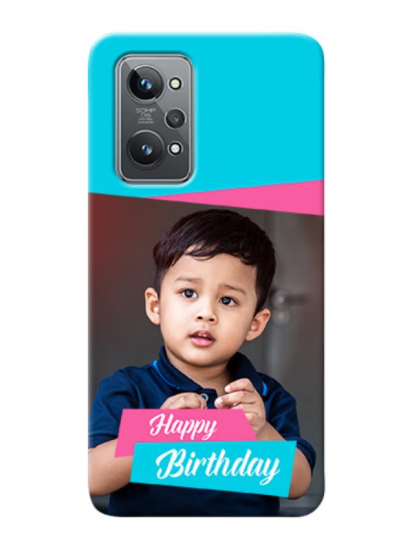 Custom Realme GT 2 Mobile Covers: Image Holder with 2 Color Design