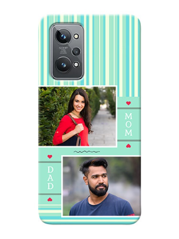 Custom Realme GT 2 custom mobile phone covers: Mom & Dad Pic Design