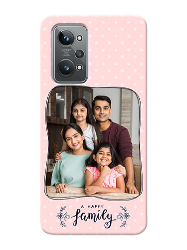 Custom Realme GT 2 Personalized Phone Cases: Family with Dots Design