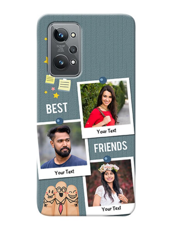 Custom Realme GT 2 Mobile Cases: Sticky Frames and Friendship Design