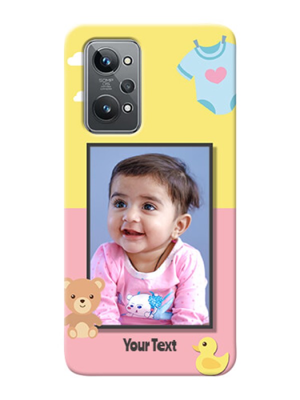 Custom Realme GT 2 Back Covers: Kids 2 Color Design