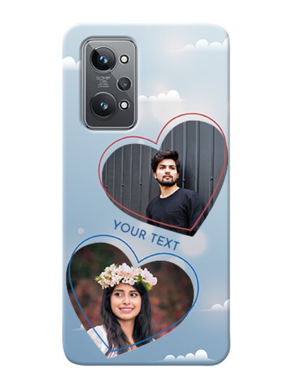 Custom Realme GT 2 Phone Cases: Blue Color Couple Design 