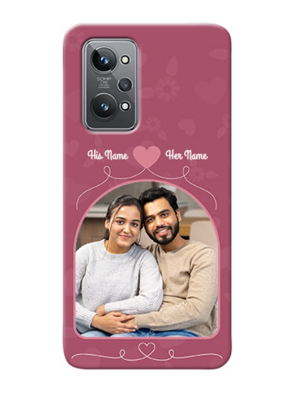 Custom Realme GT 2 mobile phone covers: Love Floral Design