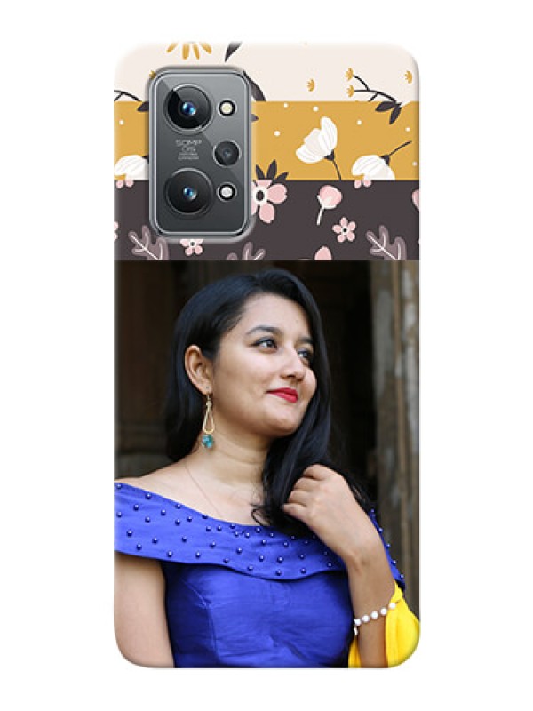 Custom Realme GT 2 mobile cases online: Stylish Floral Design