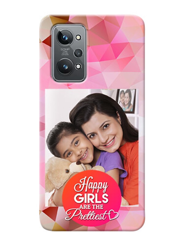 Custom Realme GT 2 Personalized Phone Covers: Abstract Triangle Design